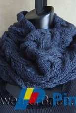 #103 Luscious Cabled Cowl by SweaterBabe