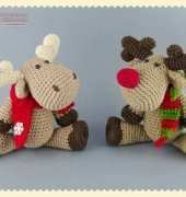 One and two company- Carolina Guzman- Reindeer Moose Amigurumi