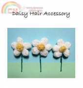 Fluff and Fuzz-Daisy Hair Accessory by Amanda Berry