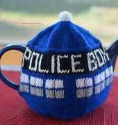 T.A.R.D.I.S Tea Cosy by Gail Hodgman/free