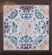 Ink Circles Q5 - Quaker Quilts:  Monkey Wrench