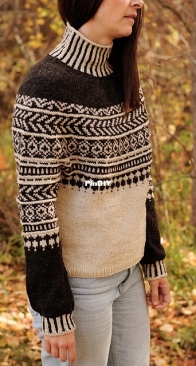 Mid Mountain Pullover by Anna Daku
