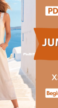 IndiePattern - Marina - Jumpsuit - Sizes XS-XXL - AIPattern