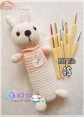 Guichai Crochet Dolls - Armano Ginji - Teechalit Wattanawongwisut - Rabbit Tool Bag