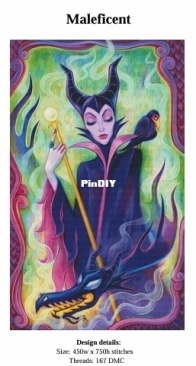CrossStitchV - Maleficent