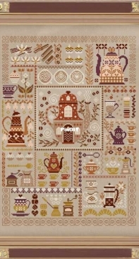 OwlForest Embroidery - 0090KS-E - Coffee Sampler XSD