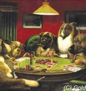Golden Kite GK S2112 Dogs Playing Poker