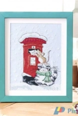 Festive Friends by Margaret Sherry from The World of Cross Stitching  TWOCS 247