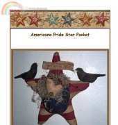 Lillie Maes Crafts-Americana Pride Star Pocket