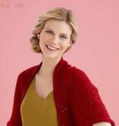 Lion Brand Yarn-L20104-Sparkling Shrug-Free