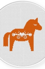 Daily Cross Stitch - Swedish Pattern Horse