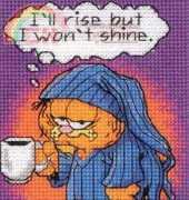 Dimensions 72787 Garfield I Wont Shine