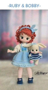 Hobbymix - Nuray Daglı - Ruby and her friend Boby - Rubby ve arkadası Boby - Turkish