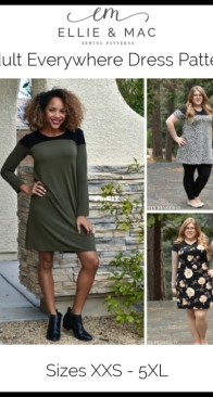 Ellie and Mac - Everywhere Dress - Sizes XXS-5XL