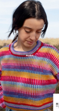 Minas Sweater by Cecilia Lalanne & Gabriella Calderini - Manos del Uruguay - English, Spanish - Free