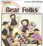 Leisure Arts - 800465 - Bear Folks Toy Sewing - Les Weston
