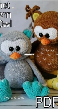 Olya and Toys - Olga Shkarlatyuk - Owl