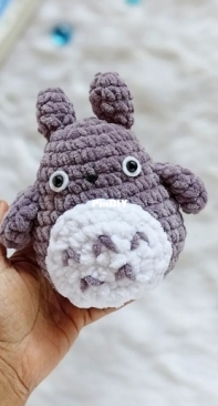A little love everyday! - Paint It Colorful - Anitha Domacin - Totoro - Free
