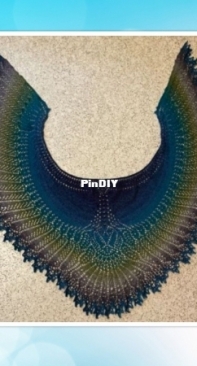 Simurg Shawl by Olga Sukhovalova