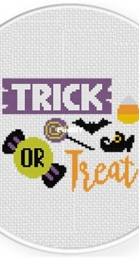 Daily Cross Stitch - Trick or Treat