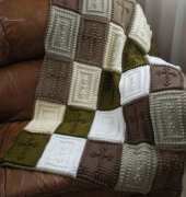 Color and Shape Design- Jody Pyott- Crocheted Blanket Pattis Cross