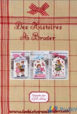 Des Histoires A Broder DHAB- Etiquettes pour des jolis cadeaux French