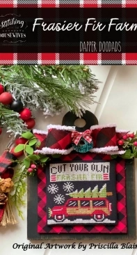 Stitching with the Housewives - Dapper Doodads - Frasier Fir Farm