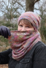 Dark Arts Cowl by Alexis Adrienne - cold comfort knits