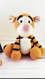 Sweet Oddity Art - Carolyne Brodie - Tiger - Portuguese - Translated