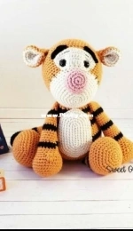 Sweet Oddity Art - Carolyne Brodie - Tiger - Portuguese - Translated