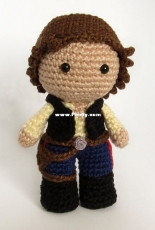 Crochelandia - Rose Nogueira - Toy Art Han Solo