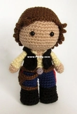 Crochelandia - Rose Nogueira - Toy Art Han Solo