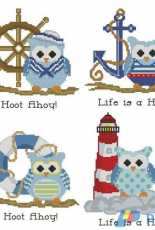 Pinoystitch - Hooties Nautical Collection