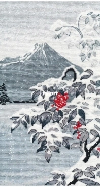 Oven / OBEH / Aries (Овен) 1398 Winter scenery with Rowan