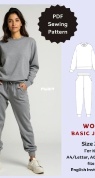 Tianas Closet - Womens Basic Jogger Set - Sizes XXS-5XL