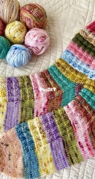 Scrappy Quilt Socks