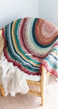 Anthology Throw by Helen Stewart