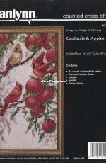 Janlynn 13-219 - Cardinals and Apples
