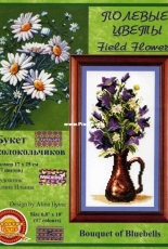 Zolotoe Runo PC-003 - Bouquet of Bluebells