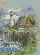 Bucilla 43718 Cliffside Lighthouse