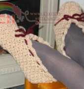 My Grandmas Crocheted Slippers Pattern