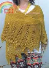 Levity Shawl by Kelly McClure