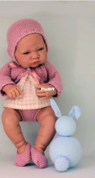 Antonio Juan 42 cm Short Cardi Set by Maslanitas - Spanish