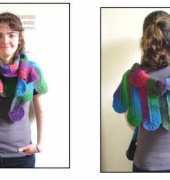 Frankies Knitted Stuff-Ten Stitch Wrap by Frankie Brown -Free