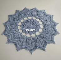 Maryam Aminova - Марьям Аминова - Meriam Doily - Салфетка Meriam - Russian