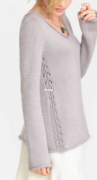 Norwood Pullover No. 20154 by Sylvia Hager