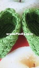 Apple Booties - Mon Petit Violon