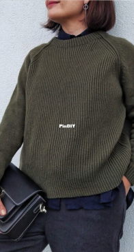 Corduroy sweater - Yulia Bray - Russian