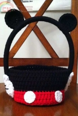 ACrochetSimplicity - Mickey Basket