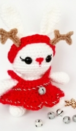 The Cozy Chipmunk - Reindeer Bunny - Free